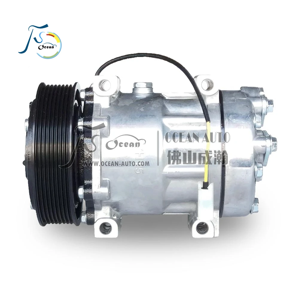 7H15 24V AC Compressor For Volvo Construction Various Models Truck Volvo FH12 FM12 Air Compressor CO0193