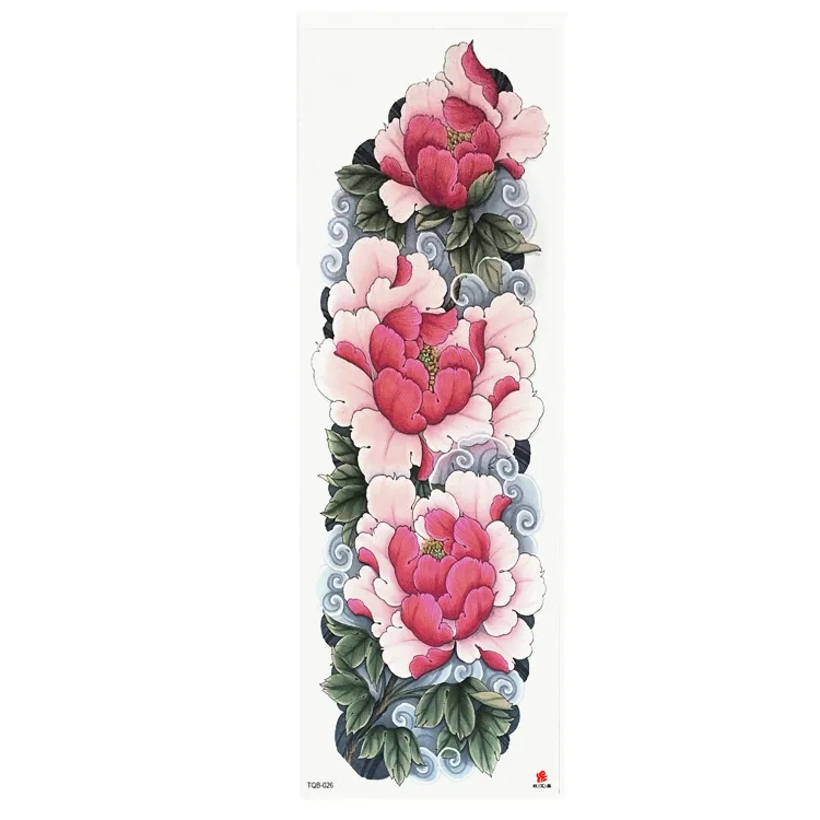 Amazon Exclusive Waterproof Full Arm Tattoo Sticker Temporary Tip
