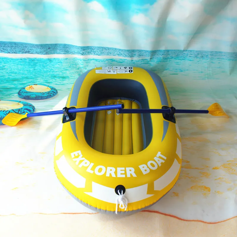 PVC water inflatable boat outdoor water equipment inflatable fishing boat drifting rubber boat
