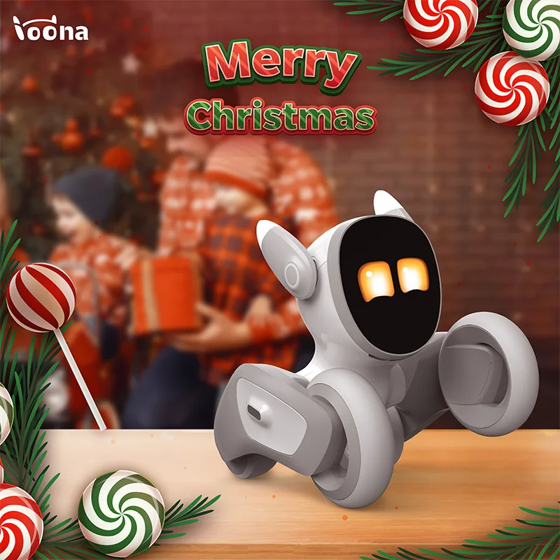 Christmas gifts Loona Ai Intelligence Robot Dog toy Interactive voice People Electronic Pet Dog for kids