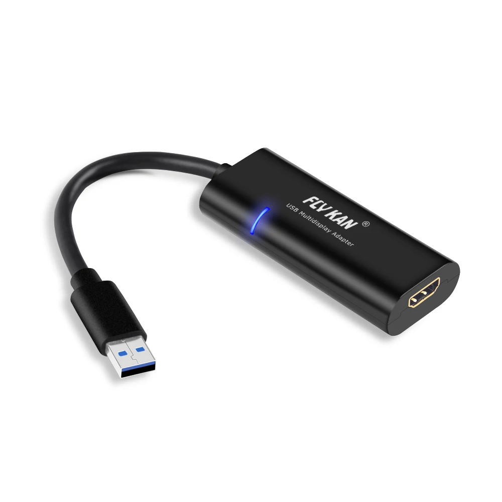 Displaylink USB3.0 to HDIM External Video & Graphics Card Adapter- flykantech HD00006