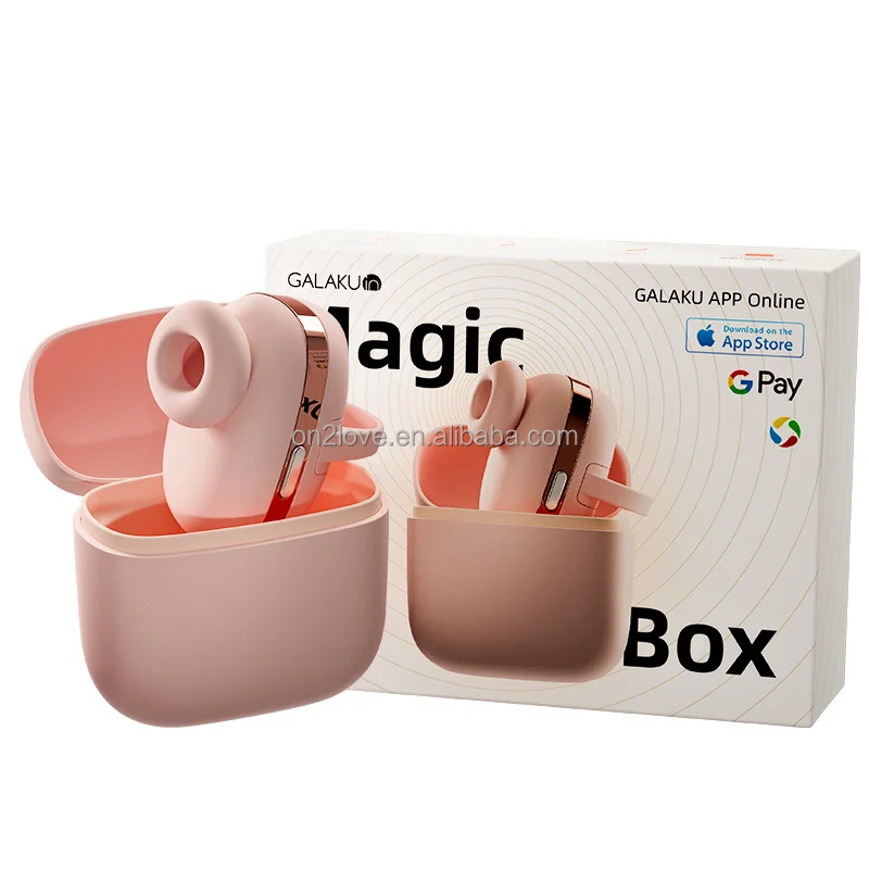 Magic Box Mini Sucking G-Spot Vibrator Clitoris G-sport Stimulation massager Vibrating Jumping Egg For Female
