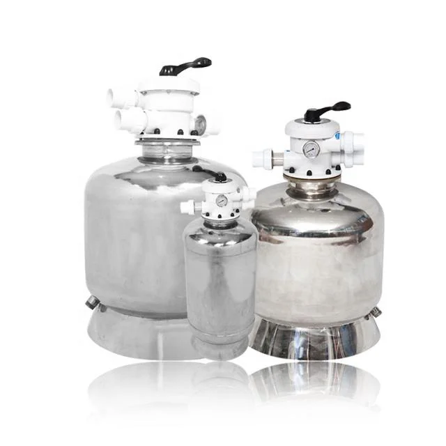 Factory wholesale high quality pool water filter system stainless steel swimming pool water sand filter