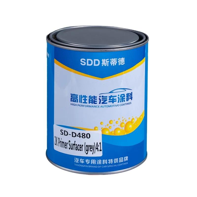 2021 New High Adhesion Automotive Paints 2K Epoxy Anti-Rust Primer And Hardener 2K Auto Primer