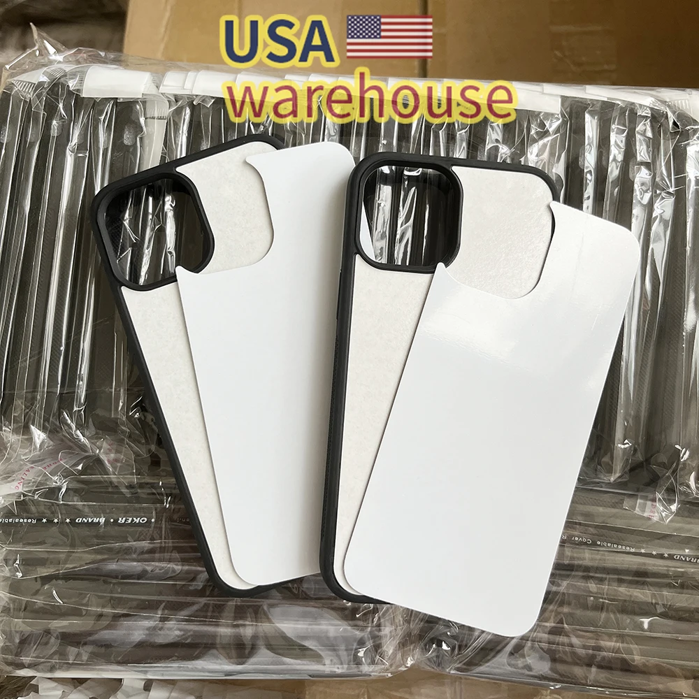 sublimation phone case 2D TPU PC Aluminum Plate for iPhone X 11 12 13 14 Plus 15 Pro Max  sublimation blanks phone cases