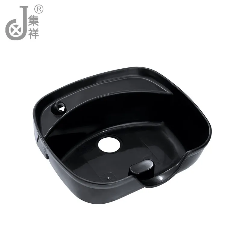 Barbershop Furniture Hairdressing Shampoo Bowl Shampoo Basin Beauty Salon Furniture Color Plastic Contemporary Black 10pcs 0802