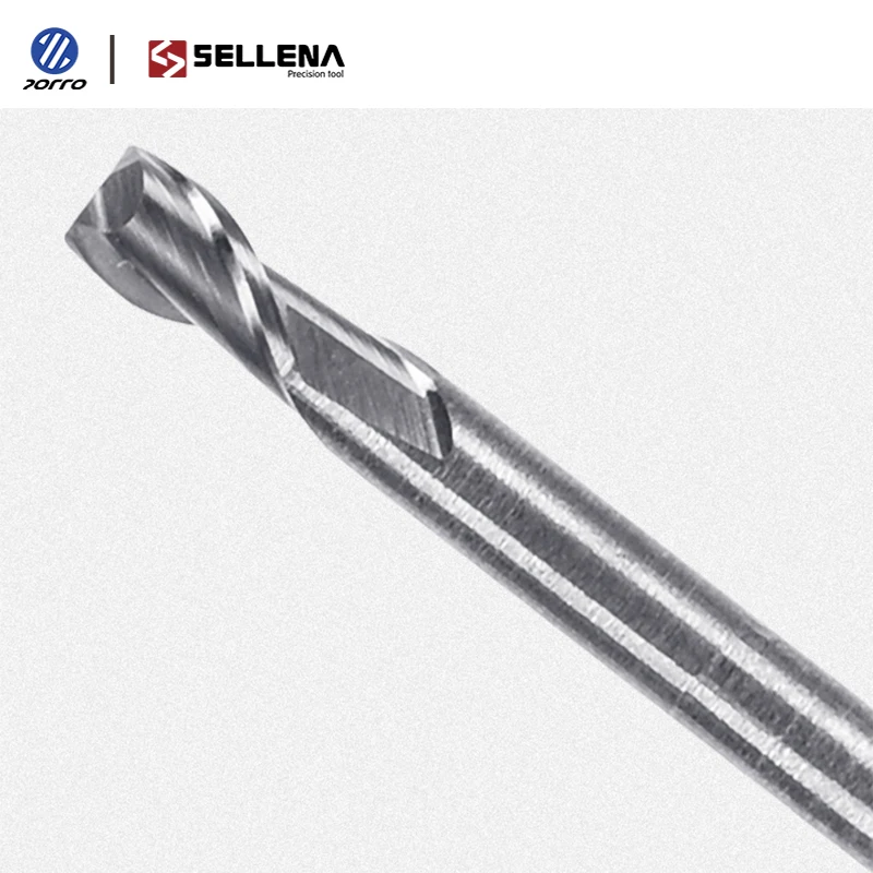 HRC50 Carbide 2 Flute Milling Machine CNC Cutting Tools Deep Groove Square End Mill Long Neck Solid Carbide Square End Mill