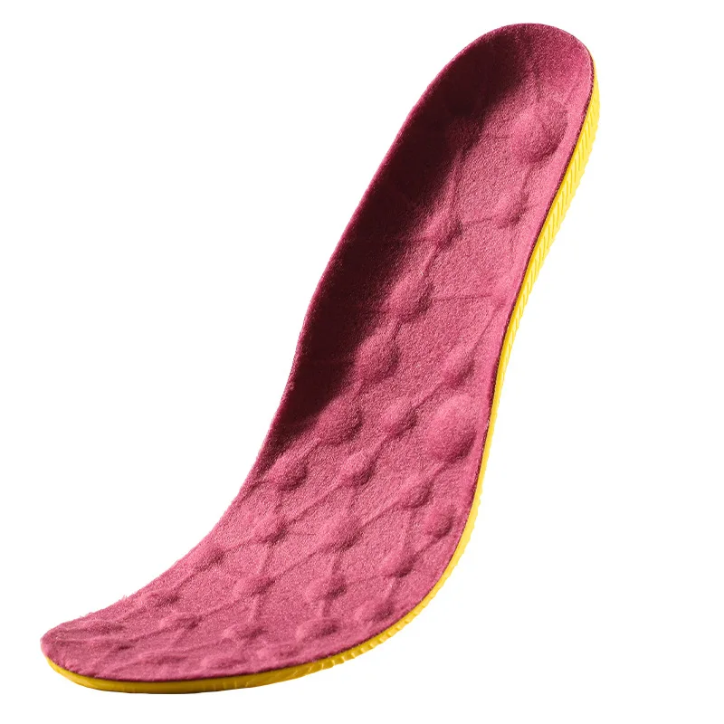 Thermostatic Heating Thickened Warm Insoles Winter Anti-odour Sweat Insoles Shock-absorbing Massage Padded Insoles