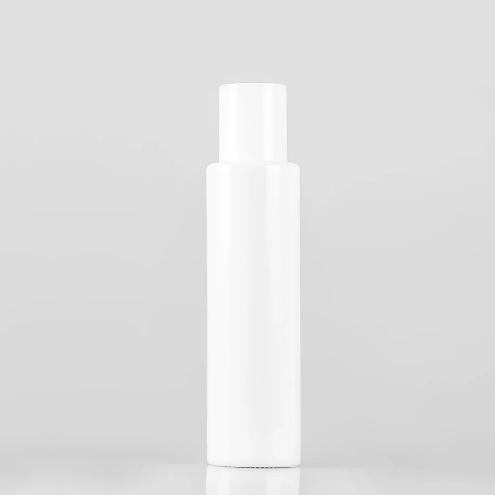 50cl Cylinder opal white glass jar for cosmetics packaging