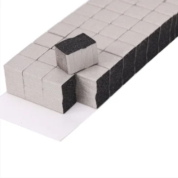 Back adhesive plain conductive foam shield adhesive strip material LED conductive cotton