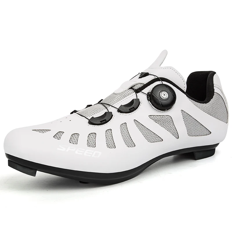 New Arrival Wholesale Unisex Outdoor Sport Cycling Shoes Mountain Bike Racing Self-Locking Cycling Athletic Bike Shoes
