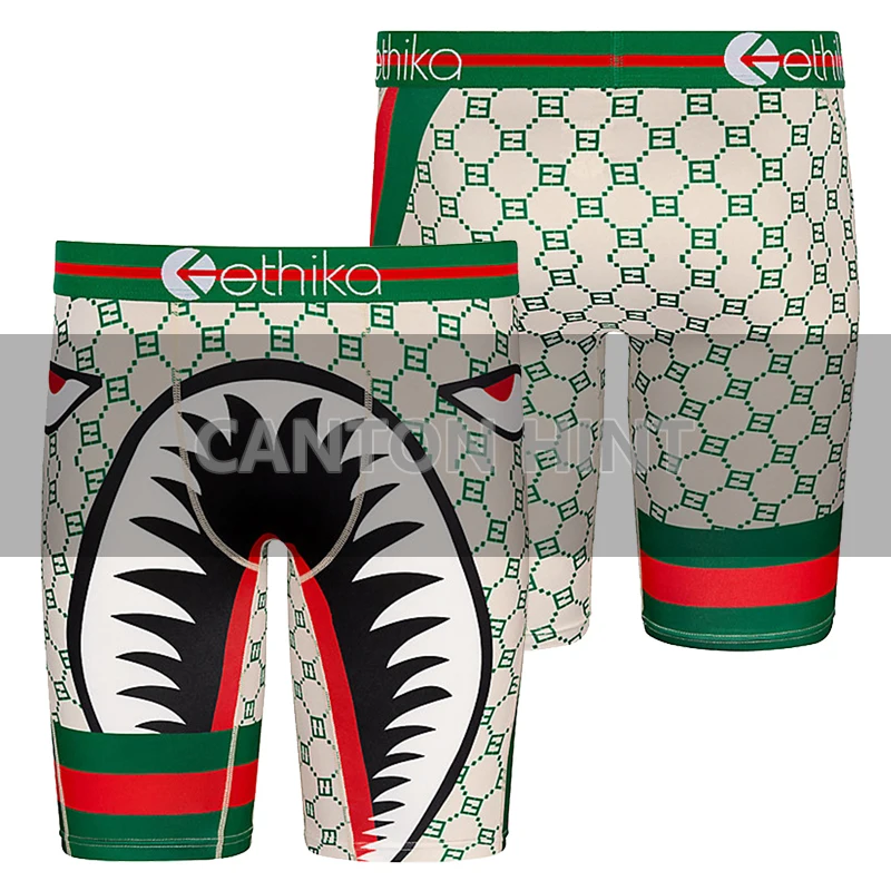 
ethika Low Waist Man Underwear Men Shorts Cotton OEM Spandex GSM Technics Style Fabric Boxer Color Health Design ethika 