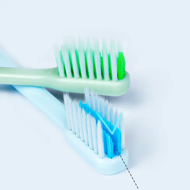 Orthodontic toothbrush carton packaging toothbrush factory accepts customization and logo