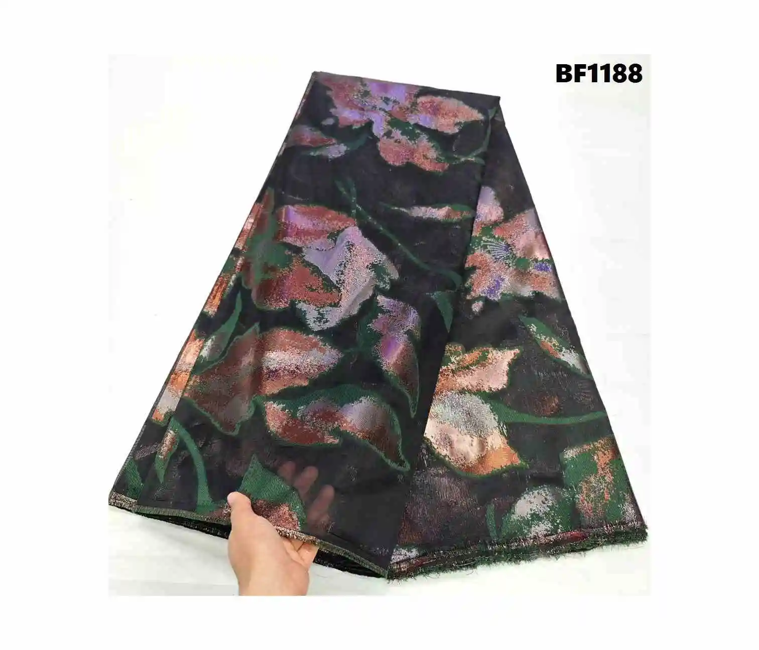 Embroidery High Quality george lace fabric african Brocade Fabric Damask Lace Dress