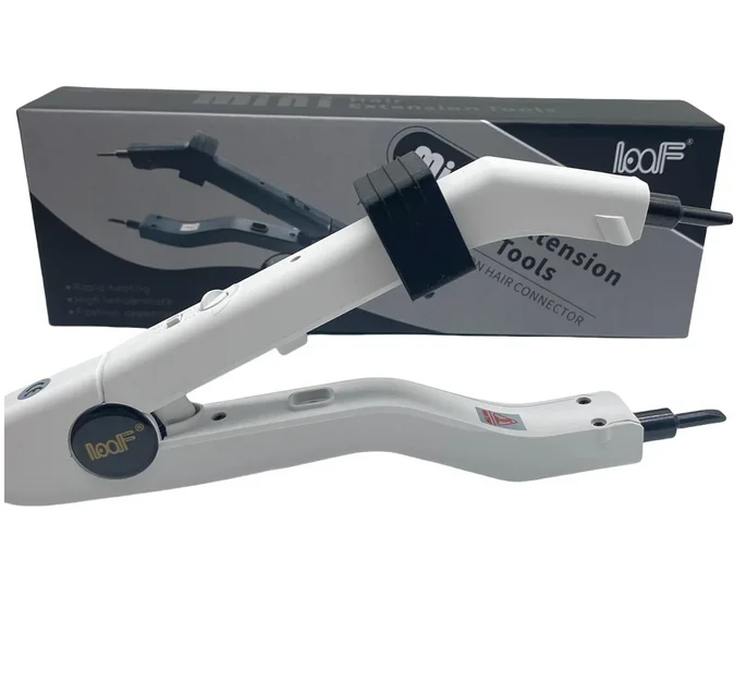 Adjustable temperature Smart Mini Heating Pointy Hair Extension Iron Fusion Hair Extension ferrikeratin Bonding tool