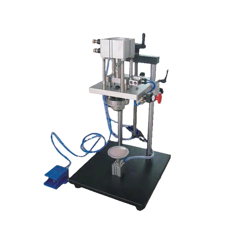 Полуавтоматическая ручная машина для захвата парфюмерных колпачков устройство флакона духов