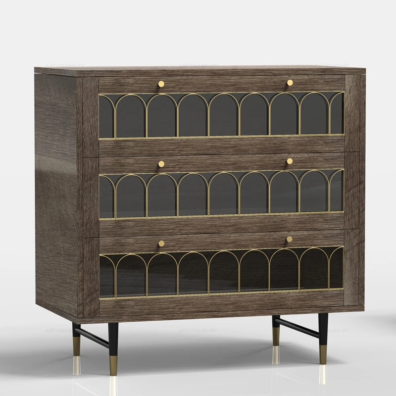 Low Price Reasonable Price Designer Modern Luxury Wooden Bed Side Table for Bedrooms