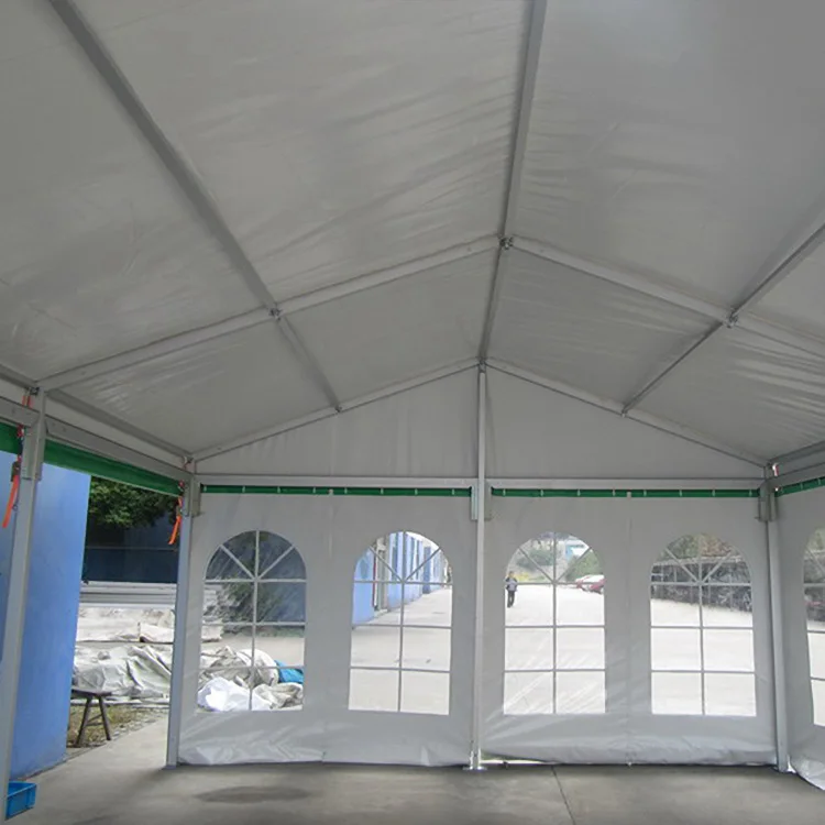 10x20 20x30 30x60m Silver Aluminum Frame PVC Fabric Roof Prefab Storage Tent Warehouse Tent