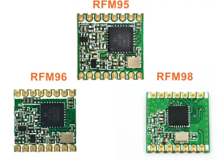 good sale rfm95 lora RFM95W RFM96W RFM98W wireless transceiver module 433Mhz 868Mhz 915Mhz