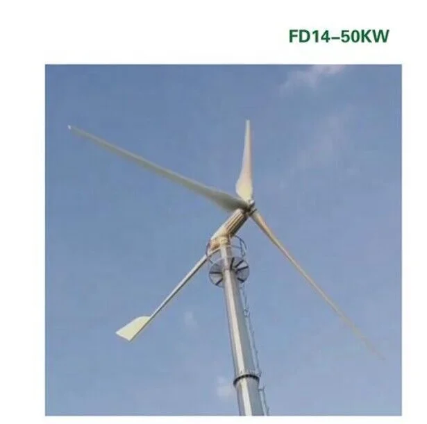 50kw 380v industrial Wind Electricity Generator Horizontal Windmill Windmolen Turbine Generators