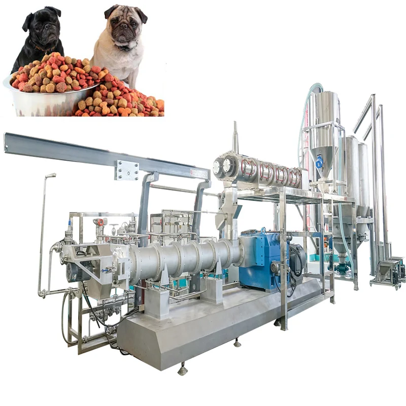  2020 новый продукт большой емкости От 2 до 6 лет/h Полноавтоматическая pet кота собаки корм для рыб экструдер машина производственная
