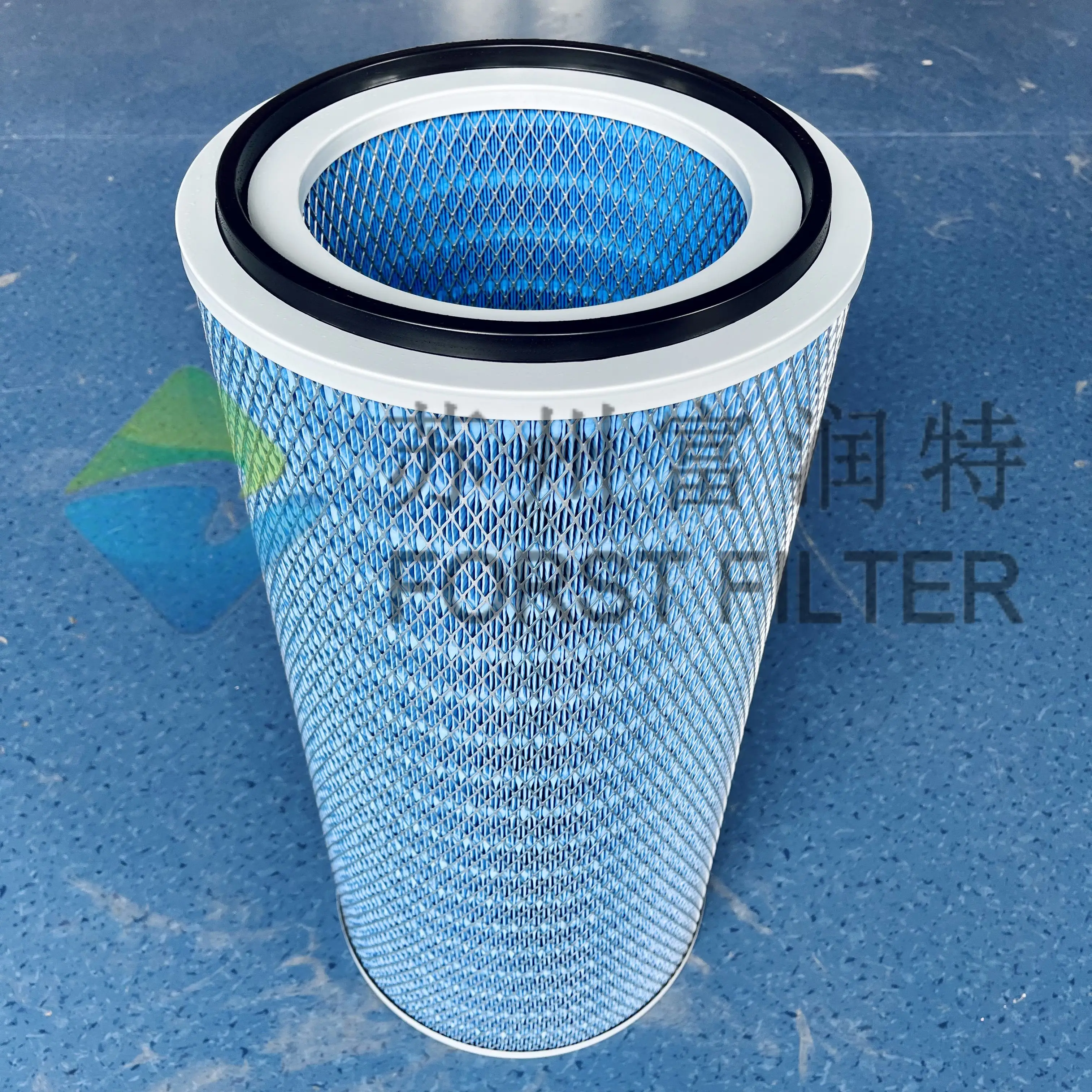 Factory Universal Corrugated Cellulose Filter Media With Antistatic And Water Repellant Properties For Dust Collector