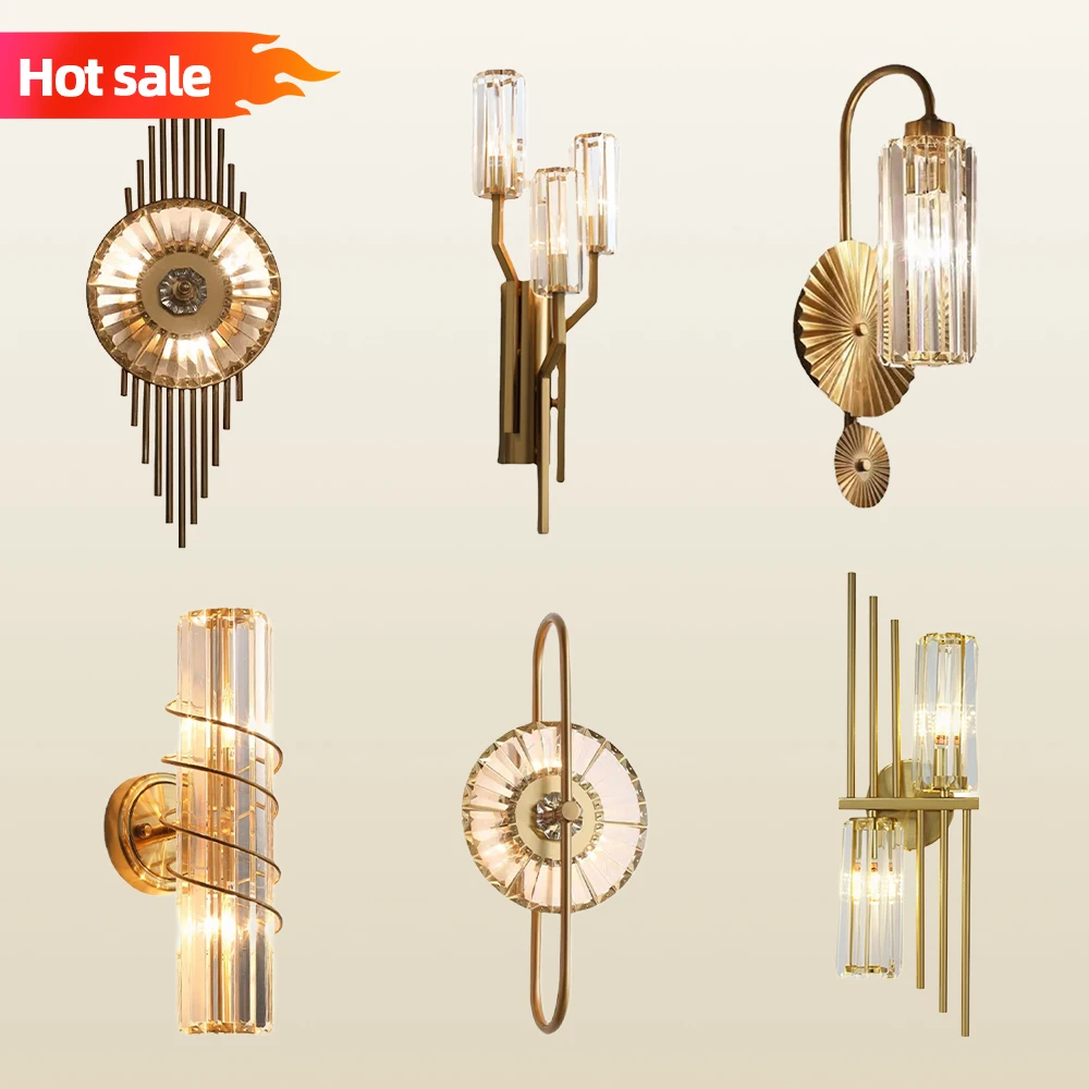 Decorative Luxury Wall Sconce Modern Indoor Lamp Light Metal for Hotel Home Bedroom Reading LED Wall Lamps