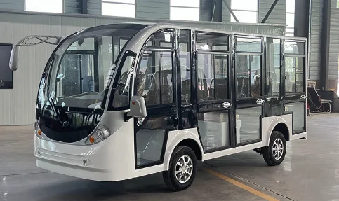 Китайский завод закрытый роскошный автобус 14-местный Электрический туристический для продажи
