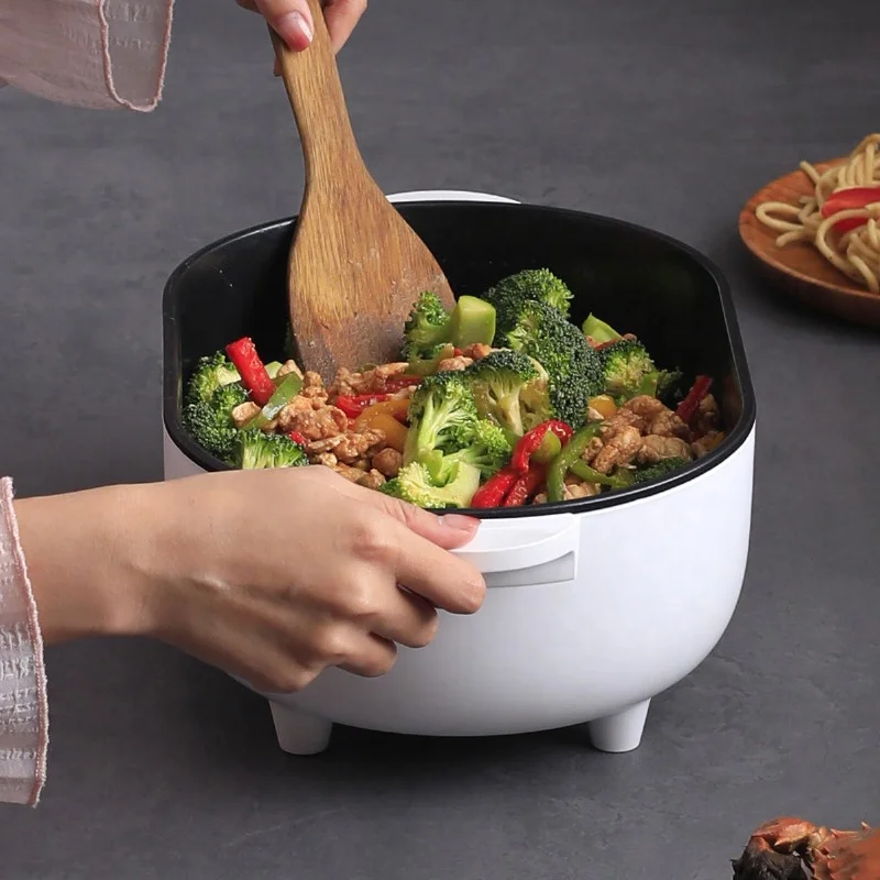 Ankale 3-layer Steaming Rack Large Capacity Kitchen Cookware Cooking Steamer Multi Purpose Electric Food Steamer