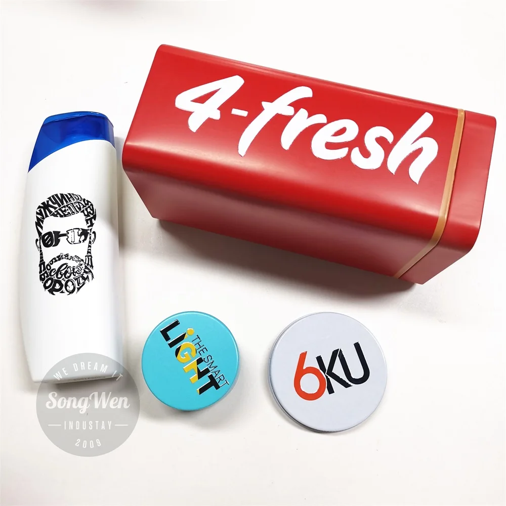 Custom Brand Logo UV Transfer Sticker Waterproof Vinyl UV Transfer Box Sticker Permanent Adhesive Labels Stickers For Packing