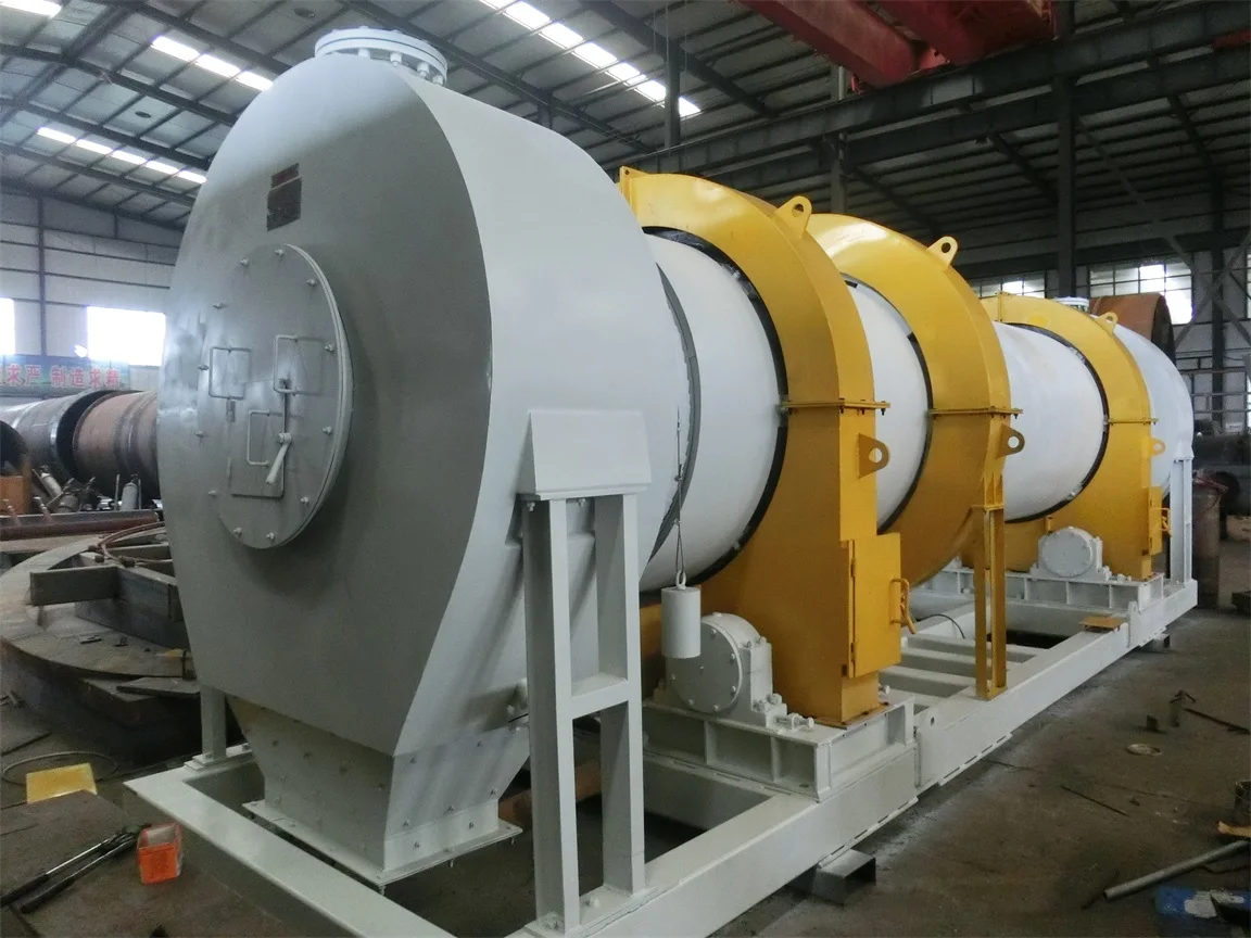 Great Value Durable Organic And Inorganic Fertilizer High Moisture Material Dryer Fertilizer Drying Processing Line