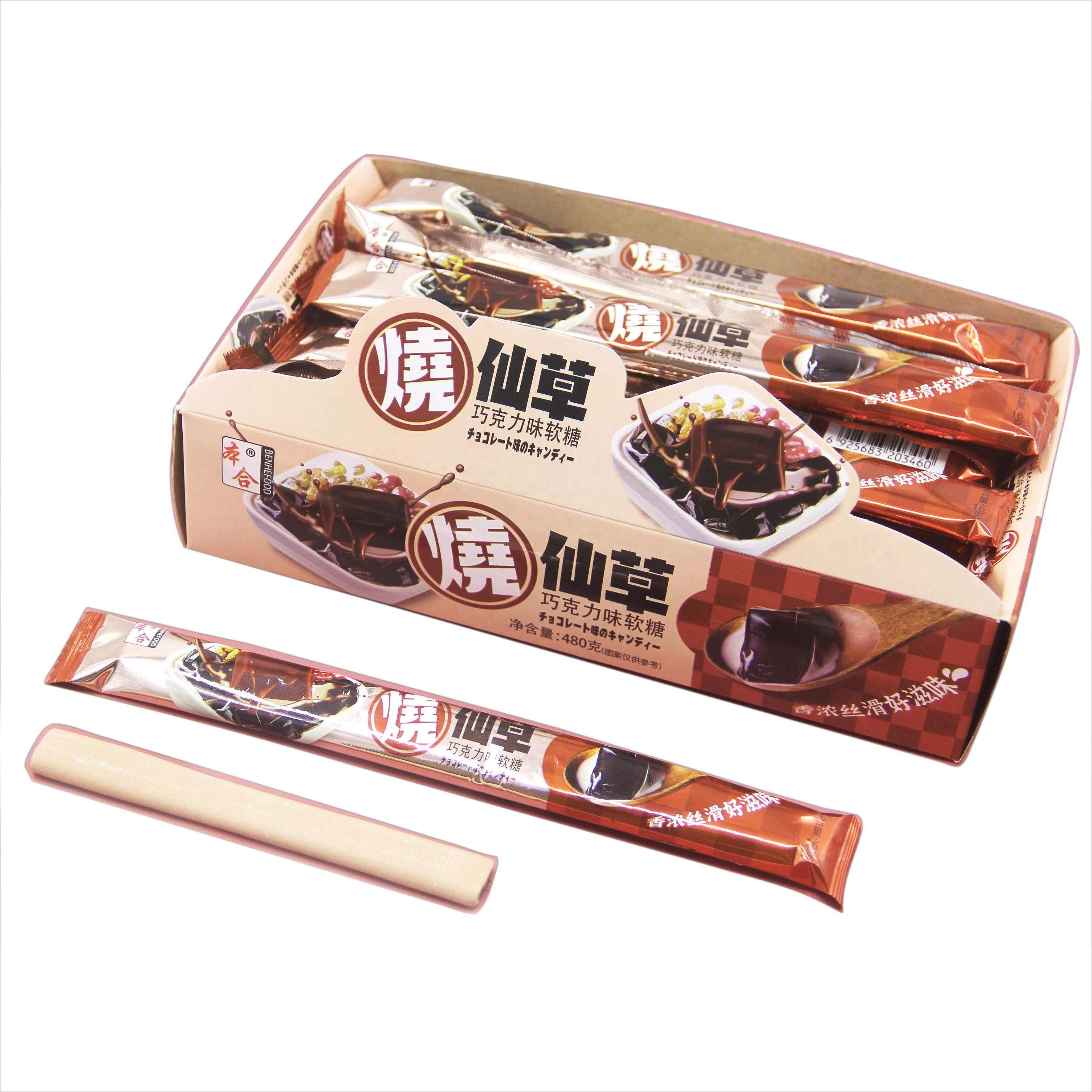 OEM травяной Желейный аромат маття шоколад Гладкий шелковистый мягкий Тайвань Популярные конфеты
