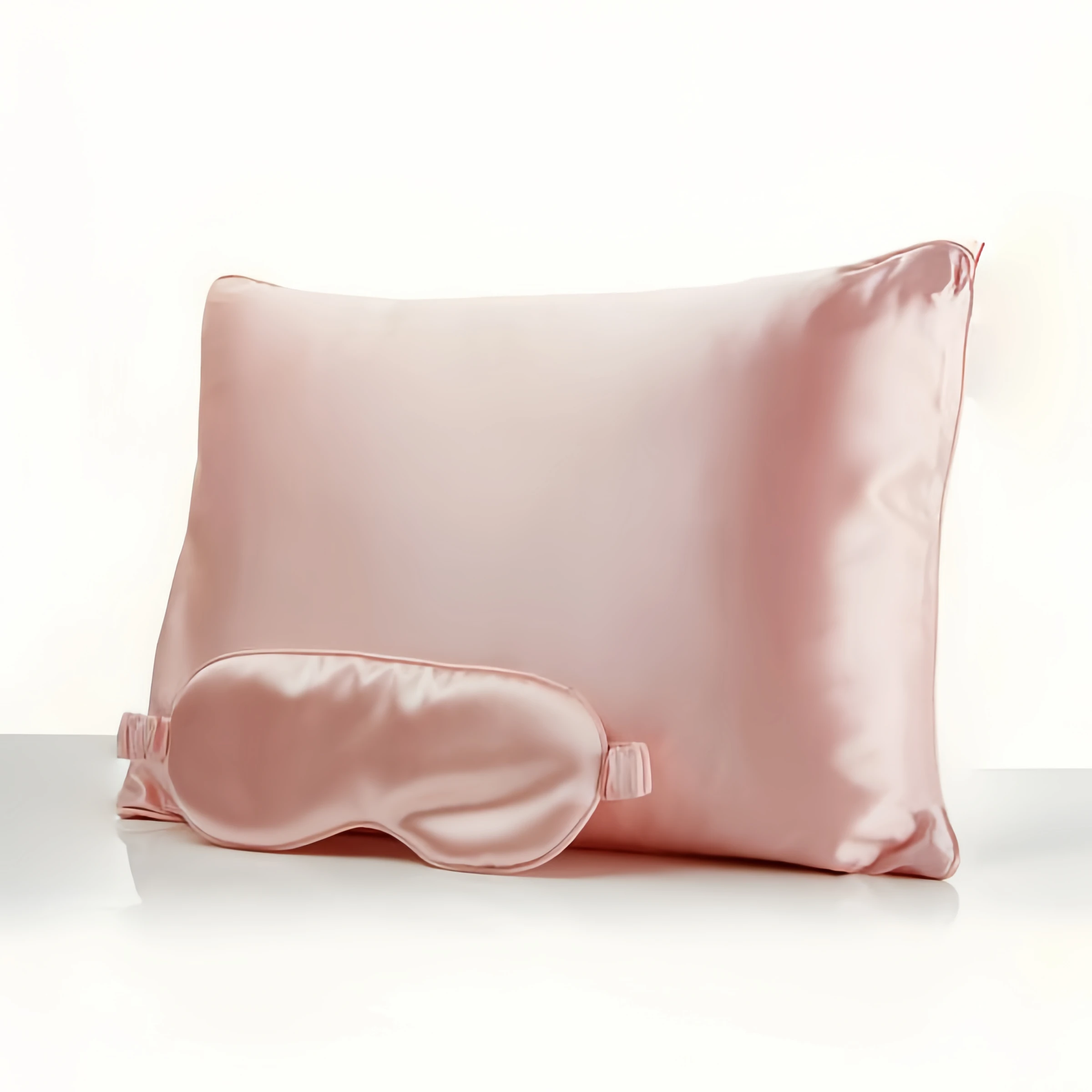 Good Sale Breathable Hypoallergenic Soft Comfortable Satin Eye Mask Set For Travel And Nap