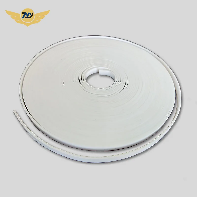 Great quality hot sale size white color Bronze Filled PTFE Guide Bearing Strip tape