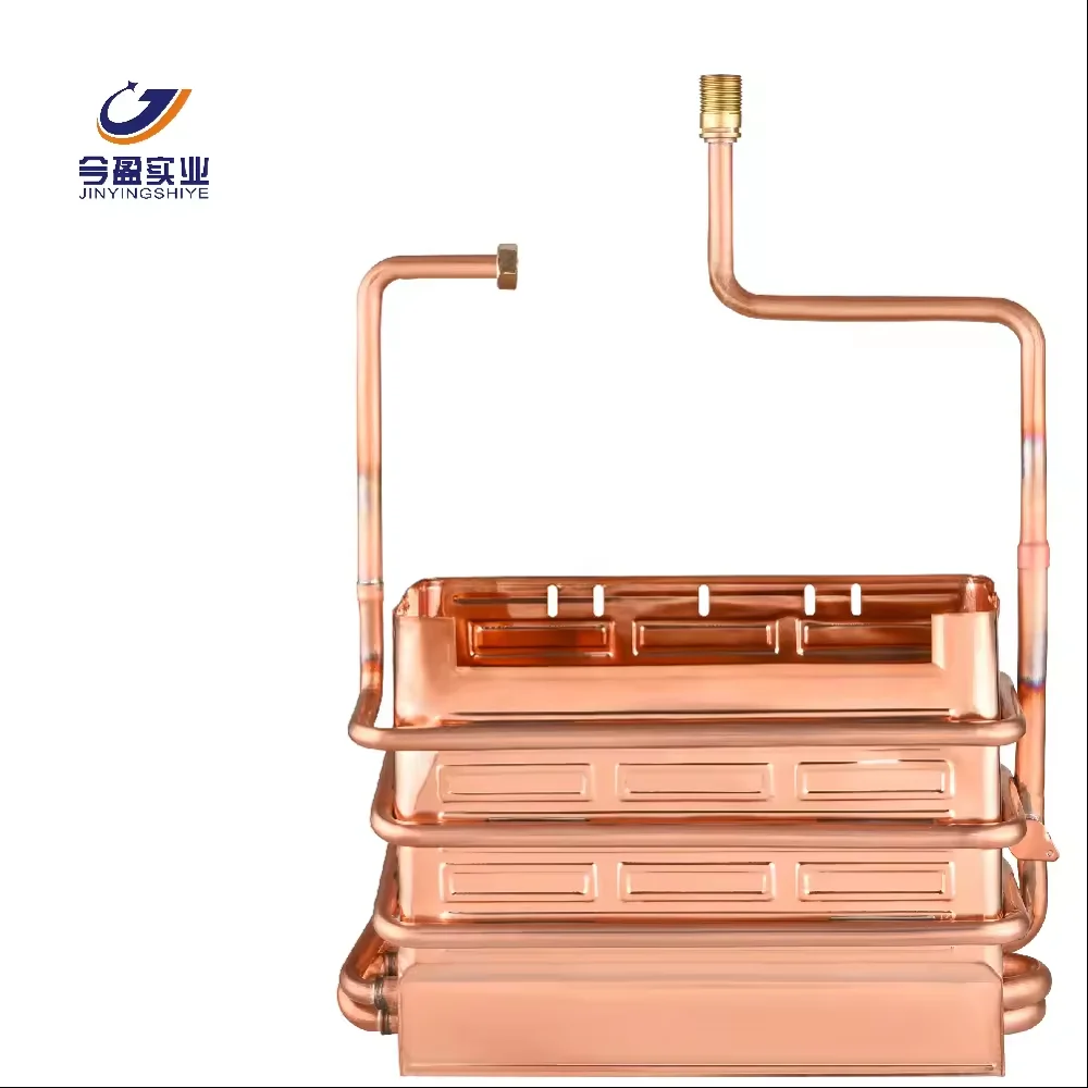 Economical choices  gas water heater part copper brazed plate heat exchanger price accessories  gas water heater spare parts