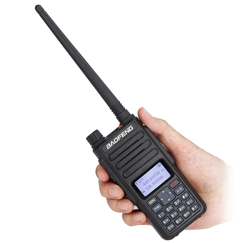 2024 portable mini 10KM DR-1801UV Walkie Talkie 10W GPS Radio handheld Dual Band UHF VHF Two-Way professional Radio