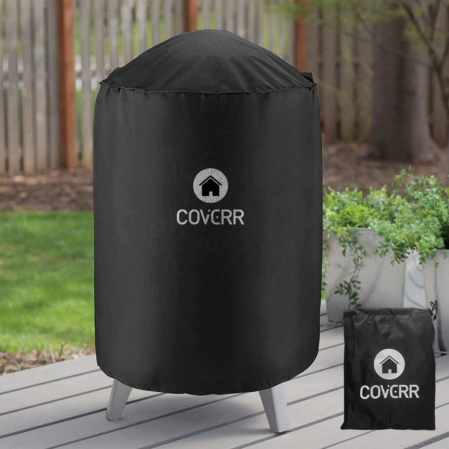 Лидер продаж на Amazon, брендовый чехол COVERR для барбекю, сверхпрочный водонепроницаемый чехол для гриля