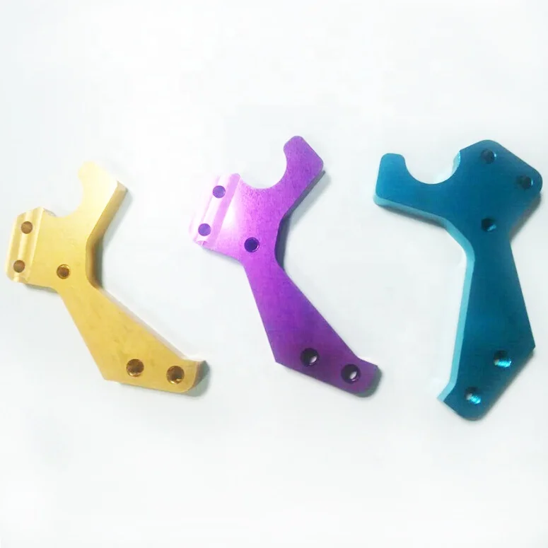 Производство Китай высокопрочный ЧПУ OEM черный анодированный алюминиевый лист на заказ