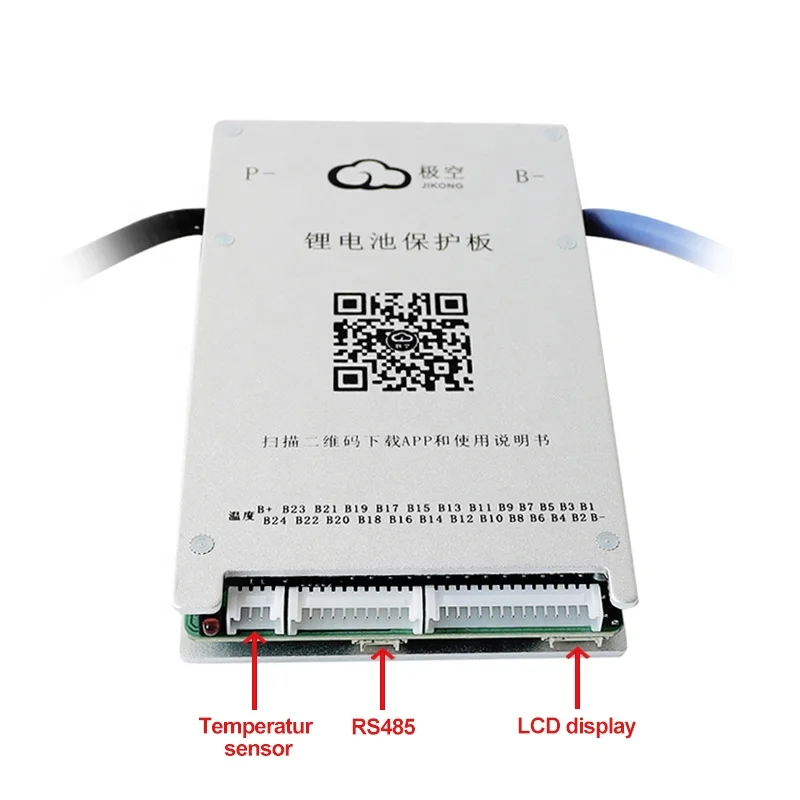 JK 8s 10s 12s 14s 15s LTO LFP Li-ion 40a 60a 80a Smart Battery Protection Board URAT CAN RS485 Optional