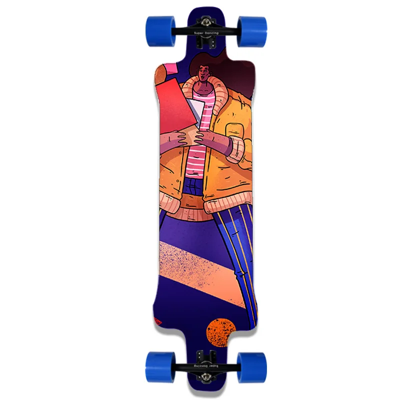 
OEM profesional skateboard deck 9 ply Canada maple old school skateboard deck for adult 