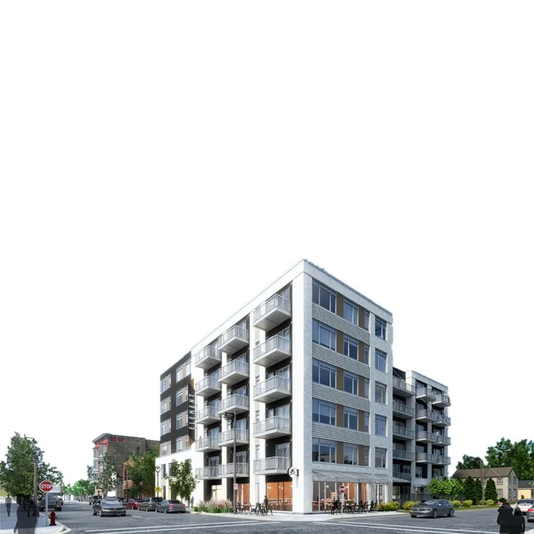 Prefab Light Steel High-Rise Container Apartment Building Hotel Building