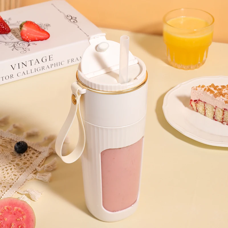 KONKA 340ml wireless Type-C charging Electric Juicer Cup Portable Mini Blender Fruit Mixers Juicer Bottle