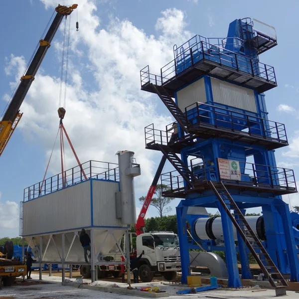 SAP80 Asphalt hot mix plant for road industrial machine