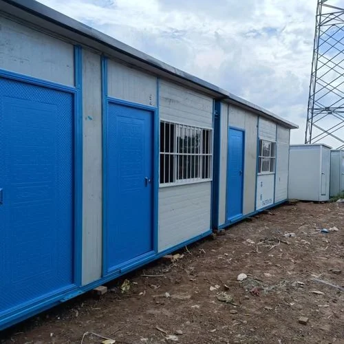 Spot standard large wave box construction site living dormitory rock wool fireproof container room