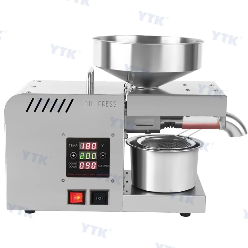 YASON YTK-X5S High Quality Newest Stainless Steel Hydraulic Oil Press Machine