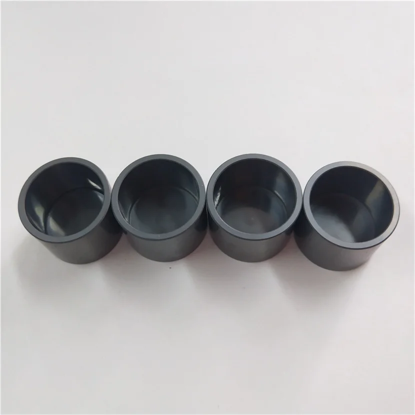 Inner polished SiC Silicon carbide ceramic cup crucible