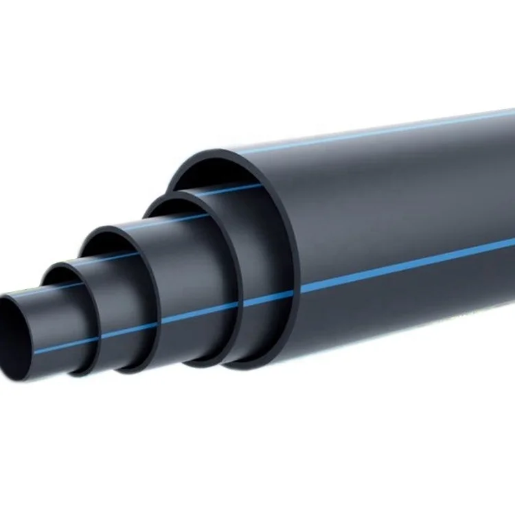 Plastic Tubes Pe100 Material Hdpe Water Line Pe Flexible Irrigation Pipe 20mm 25mm 32mm Hdpe Pipe 75mm for Agriculture