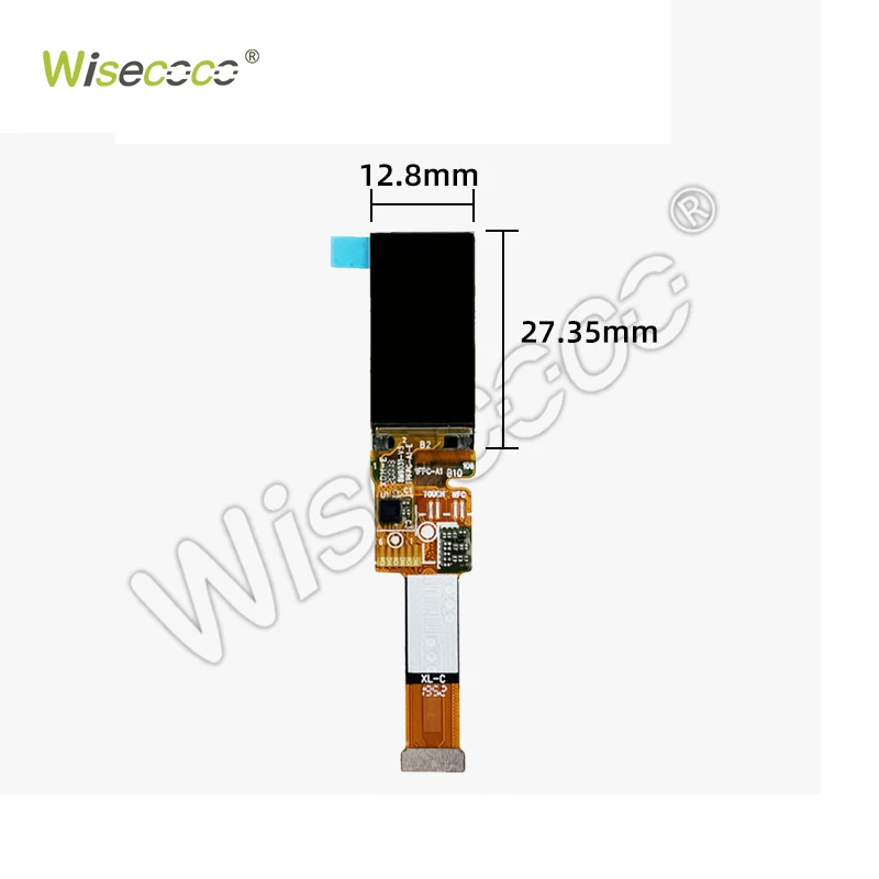 Wisecoco Factory Wholesale Custom Screen Size Cable Interface 0.95 Inch 120*240 Lcd Panel Display Small Screen
