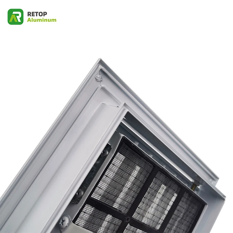 Air Vent Grill Diffuser Ducting Ventilation Cover Aluminum Air Ventilation Vent Grilles For Kitchen Cabinet