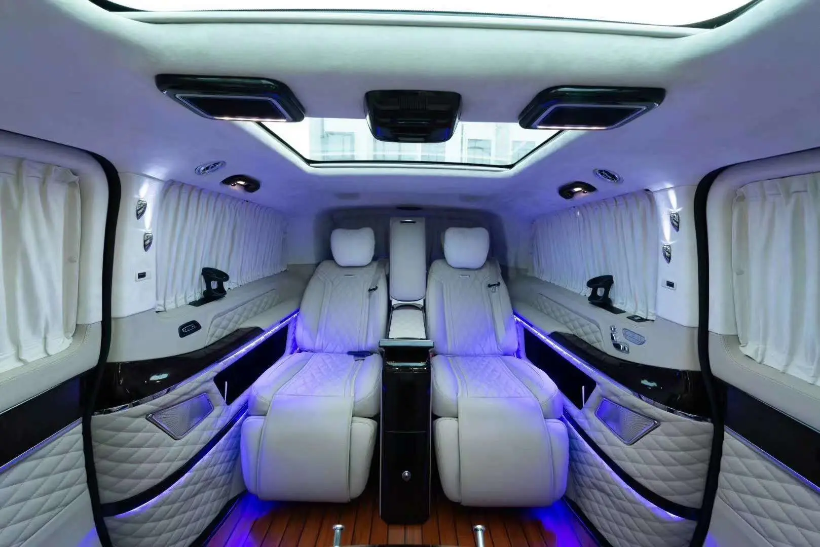 Auto limousine Power electric parts and seat Luxury car interior decoration for MINIBUS LUXURY VIP CARS AND VANS